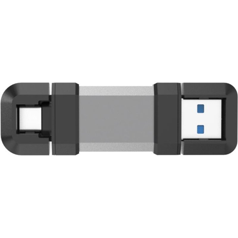 SILICON POWER Mobile C51 - Clé USB - 128 Go - USB 3.0 / USB type C - argent