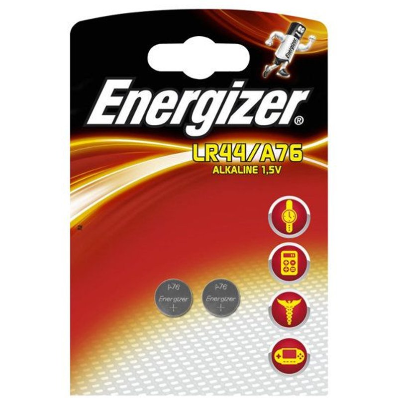Energizer - Batterie 2 x LR44 - Alcaline - 80 mAh