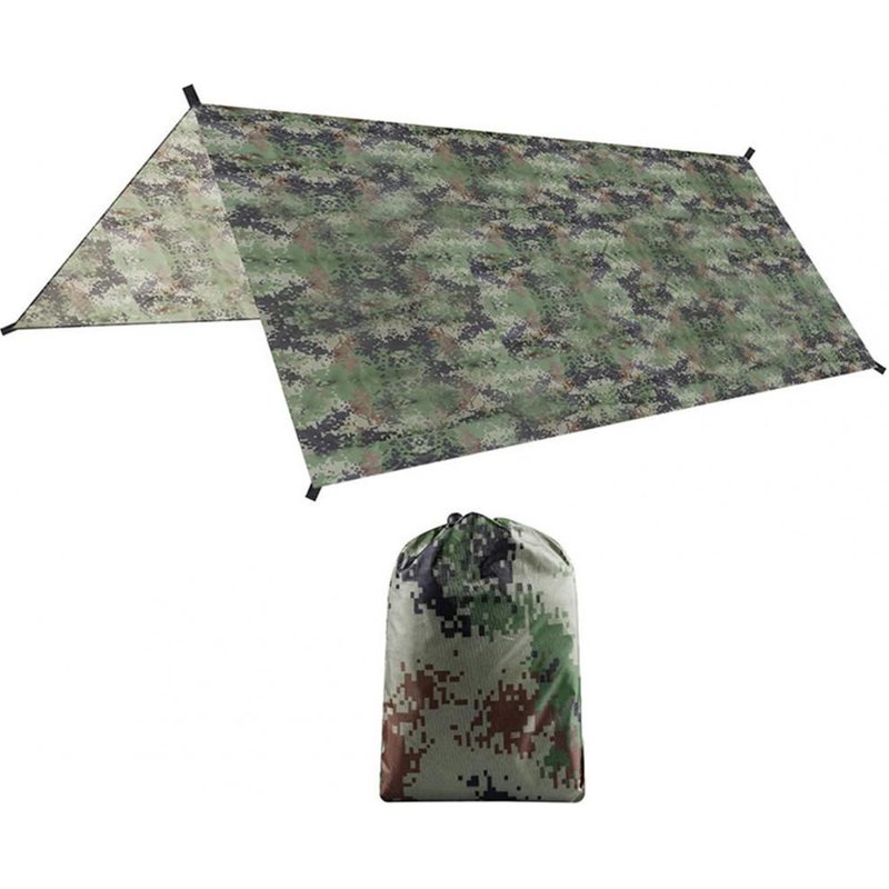 Auvent Universel Lisse Portable Simple Tapis De Sol, Tente De Voyage Pour Pique-Nique, Tente De Voyage, Auvent