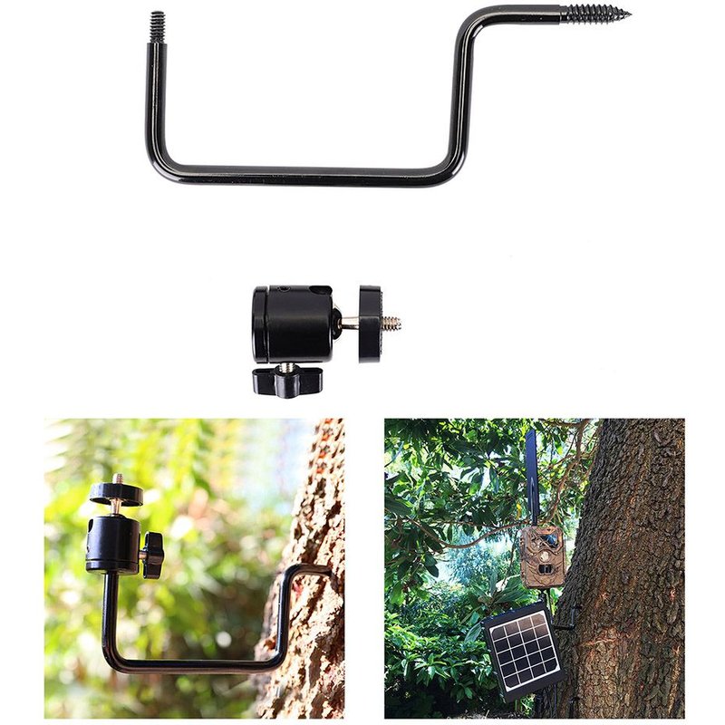 Support De Caméra De Trail M5, Support De Montage Avec Vis D'arbre, Rotatif À 360 Degrés, Réglable, Vie Sauvage