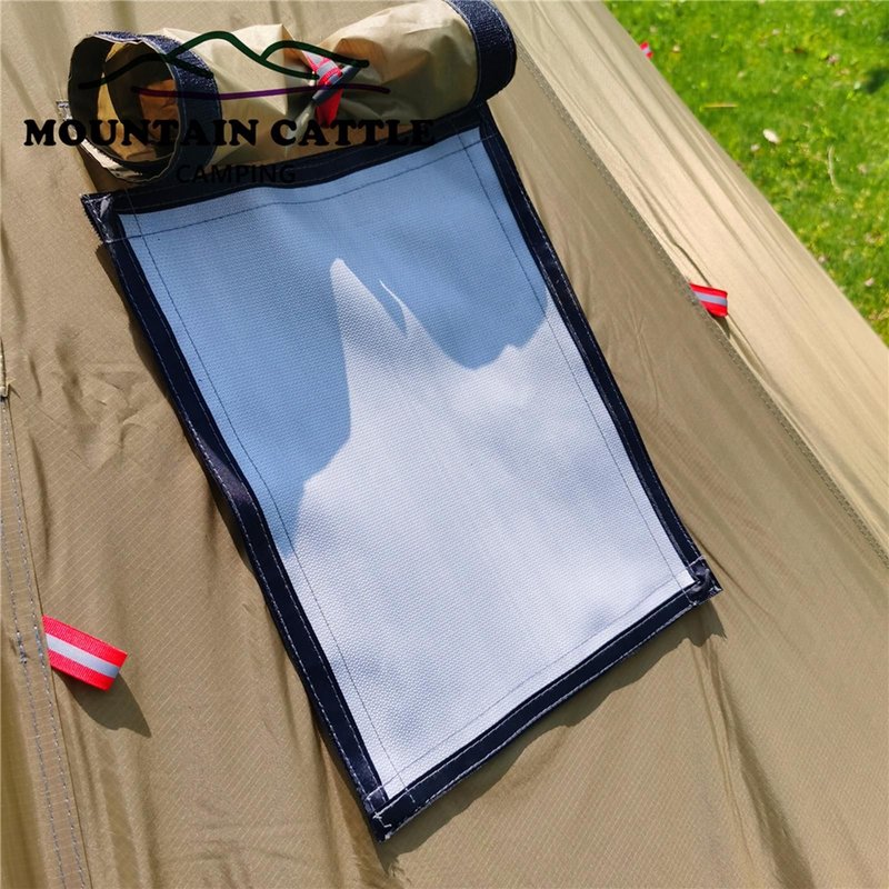 Tuyau de Camping en Fiber ignifuge, accessoire de ventilation, tente poêle à bois, cheminée à chasse de fumée, tuyau de poêle pour randonnée en plein air