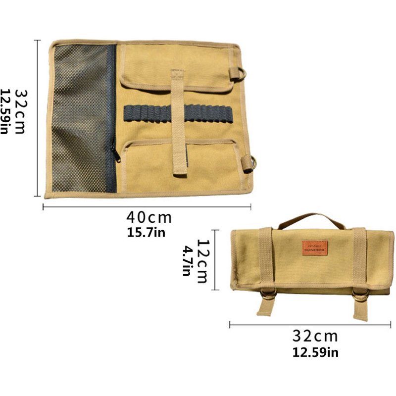 Sac De Rangement D'ongles Au Sol De Camping En Plein Air, Organisateur En Toile Ultraléger, Piquets À Marteau Robustes, Tentes, Accessoires, Pochette De Transport