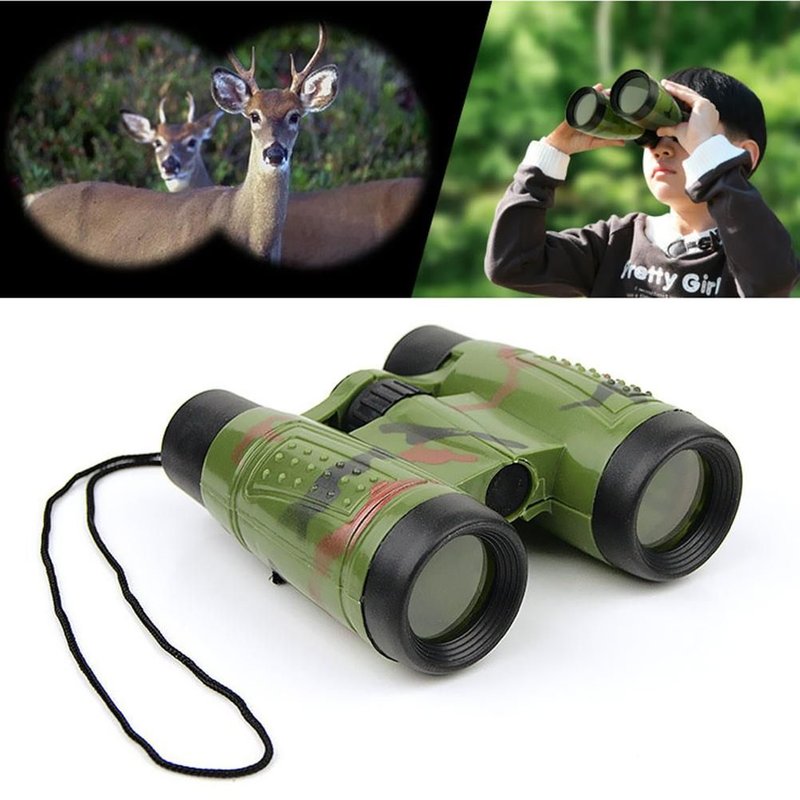 Jumelles 6x30, Jouet D'alpinisme Et De Paysage Naturel Pour Enfants, Simulation De Terrain De Chasse Cs, Télescope De Survie