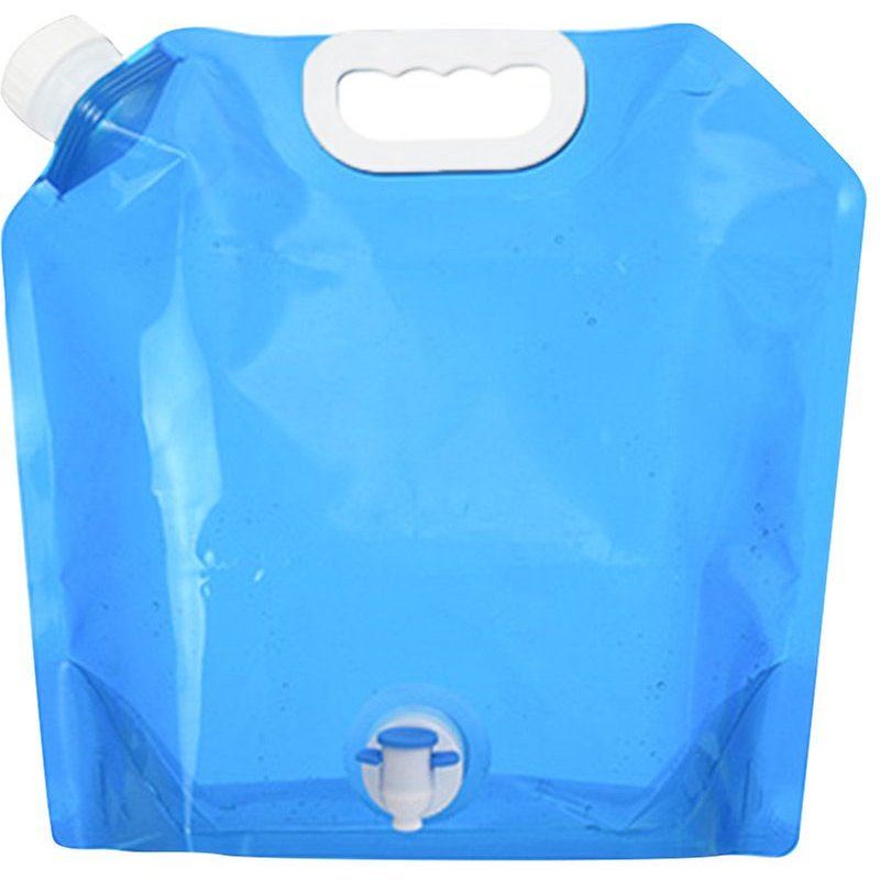 Sac D'eau De Camping 5/10l, Randonnée Pique-Nique Barbecue Voiture Porte-Bouteille D'eau Pliable, Sacs D'eau Pliables Avec Robinet