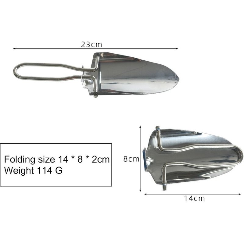 Pelle D'ingénierie Pliable En Acier Au Manganèse, Spatule De Survie Multifonctionnelle Pliante, Pelle De Jardin En Plein Air, Tente De Camping