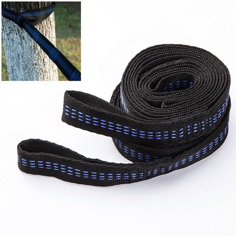 Hamac De Camping En Plein Air, 2 Pièces, Sangle D'arbre Suspendue, Pièce De Rechange Pour Yoga Aérien En Plein Air, Charge De 200kg, Portable, 200cm