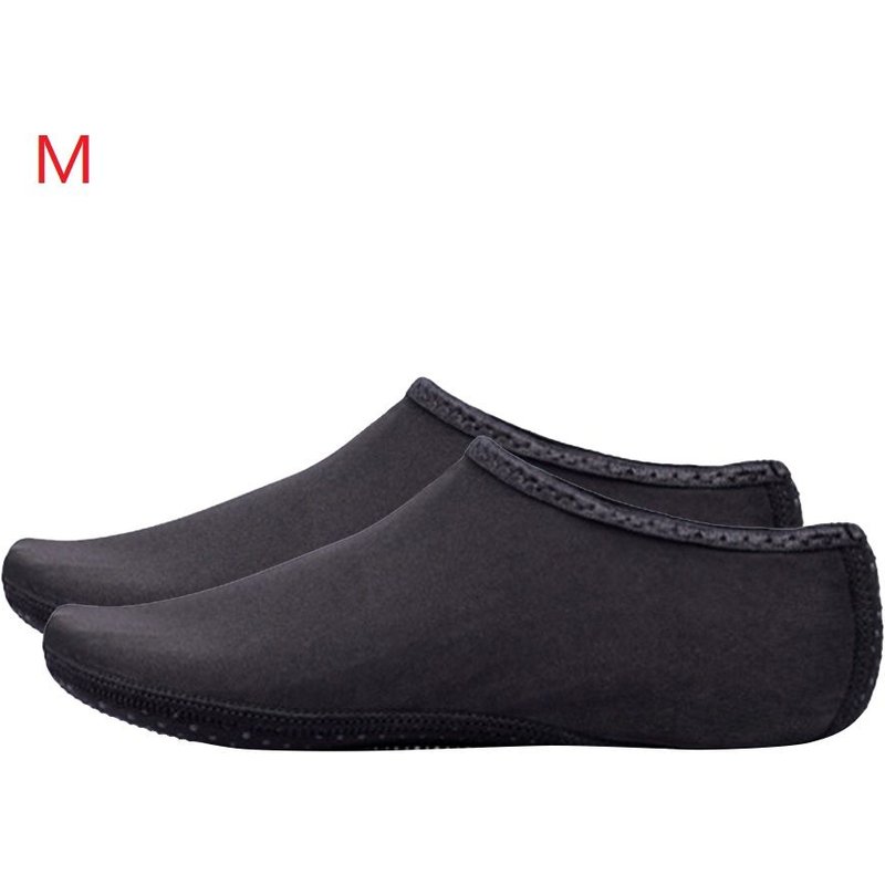 Chaussures D'eau Antidérapantes Pour Hommes Et Femmes, 1 Paire, Chaussures De Natation, Couleur Unie, Plage Aquatique, Piscine, Plongée, Chaussettes, Baskets De Bord De Mer
