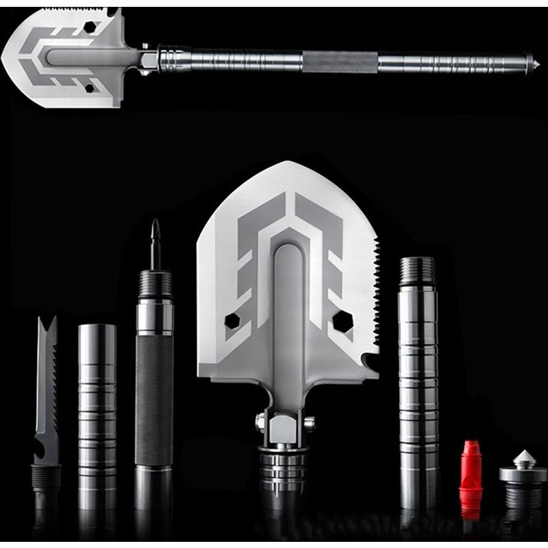 Kit De Survie Multifonctionnel, Outil D'auto-Défense, De Camping En Plein Air, De Trekking, D'alpinisme, Équipement D'urgence Tranchant