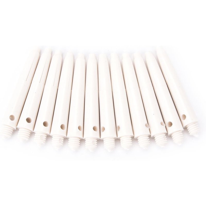 Tiges de fléchettes en Nylon 35mm, 12 pièces, filetage de vis, accessoires de remplacement, noir/bleu/rouge/blanc