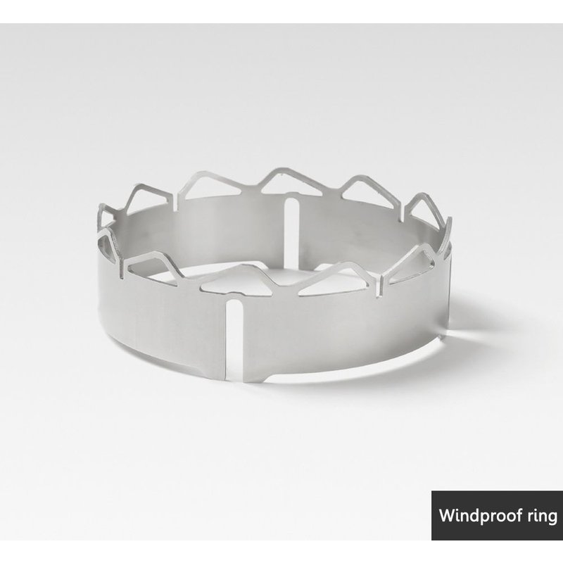 Soto 310 Support D'étagère De Pare-Brise De Cuisinière À Gaz En Acier Inoxydable Anneau Coupe-Vent De Pique-Nique De Camping En Plein Air Fournitures De Cuisine