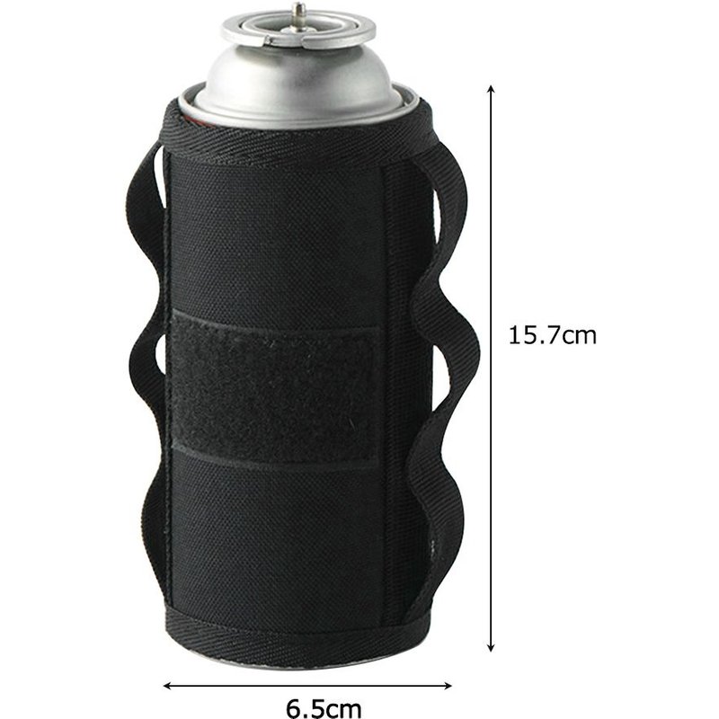 Cartouche De Gaz Butane Pour Camping En Plein Air, Couvercle De Protection Avec Autocollant Adhésif De Bricolage, Antidérapant, En Nylon, Pochette De Réservoir De Gaz