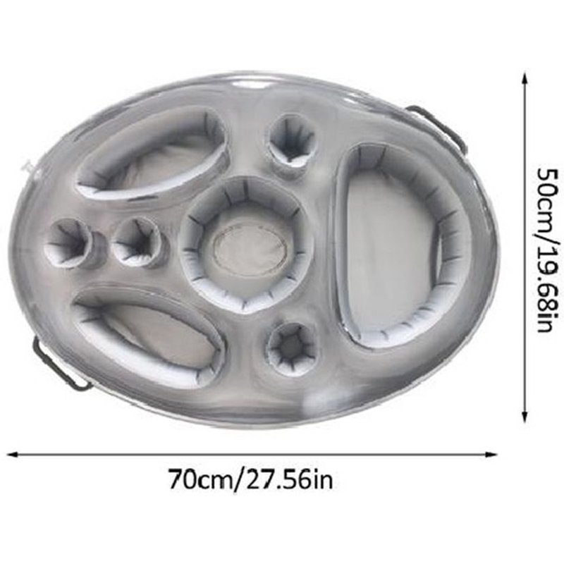 Porte-Gobelet Gonflable Pour Piscine, Porte-Boisson Flottant, DĂ©coration De FĂȘte, Sous-Verre De Bar Pour La Plage