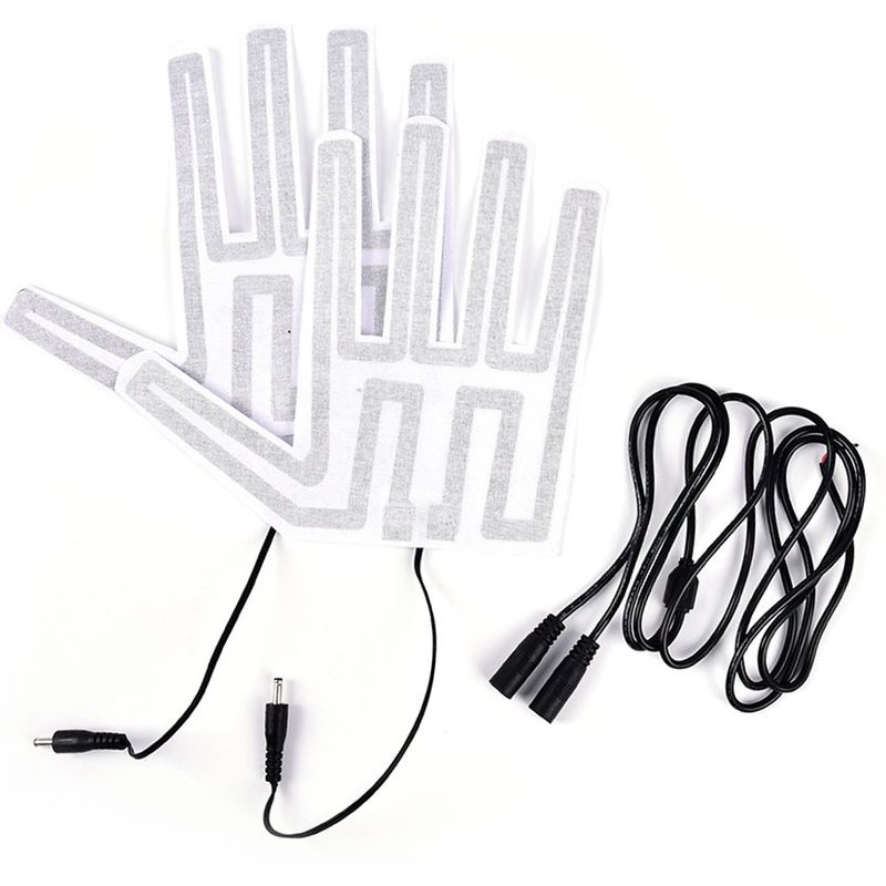 Mitaines Chauffantes Thermiques D'extérieur Pour Moto, 1 Paire, 12v, 18cm, Coussin Chauffant Électrique, Pour L'hiver