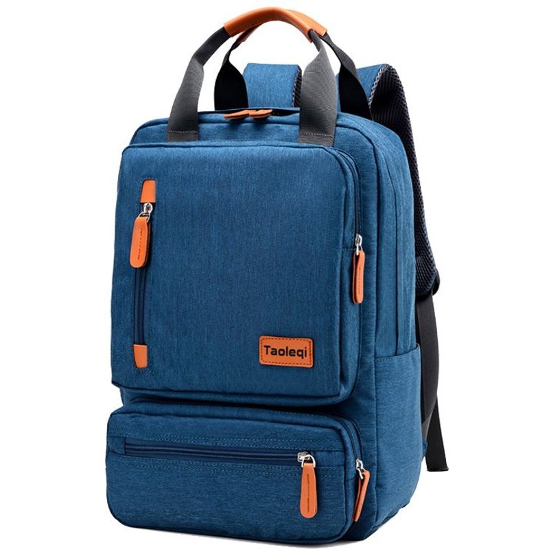 Ordinateur d'affaires décontracté pour hommes, sac à dos léger 15 pouces pour ordinateur portable, sac de voyage en tissu Oxford résistant à l'eau et antivol gris pour dame