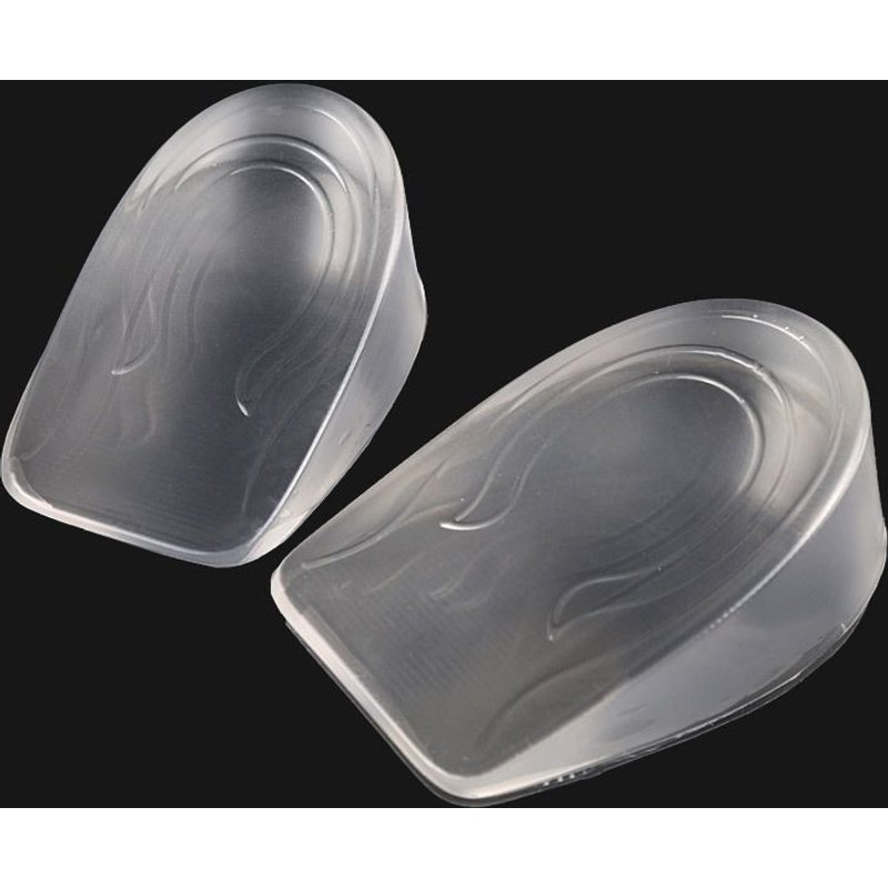 1 Paire De Coussinets De Chaussures En Gel De Silicone Pour Hommes Et Femmes, Protection Des Pieds, Semelles Intérieures, Coussin Élastique, Support D'arc, Insérer Des Coussinets De Talon