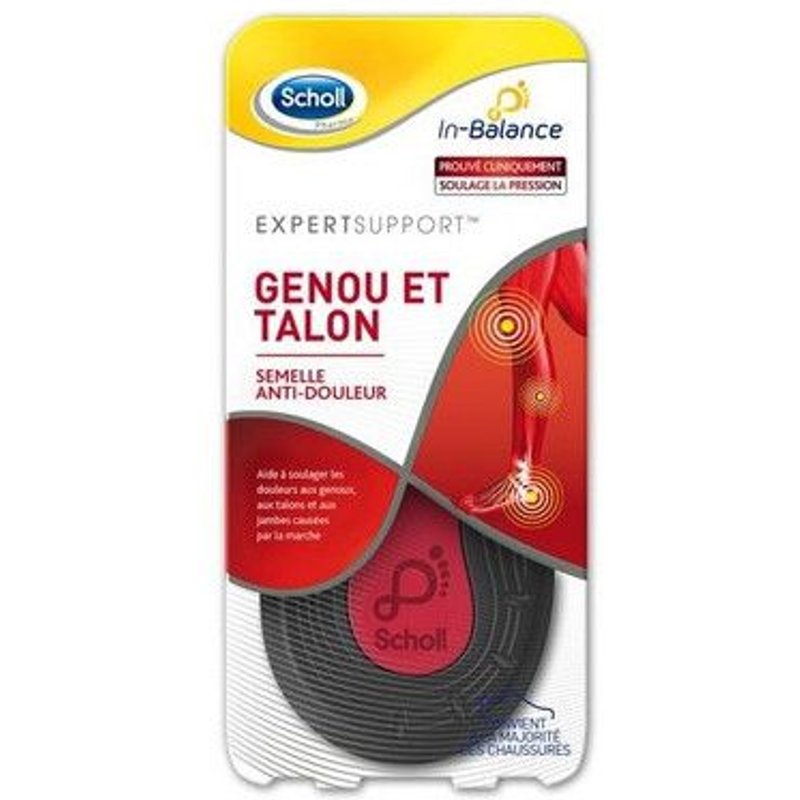 Scholl Semelles Genou Et Talon Taille S