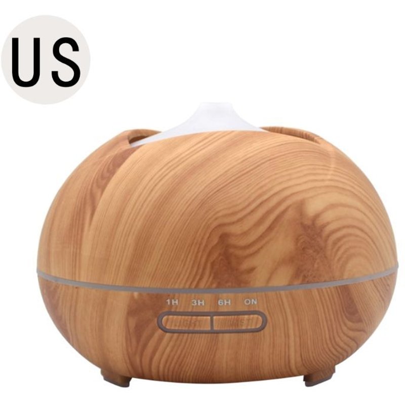 Diffuseur d'huile essentielle et d'arôme, humidificateur d'air à ions négatifs pour maison, bureau et voiture, 300ml