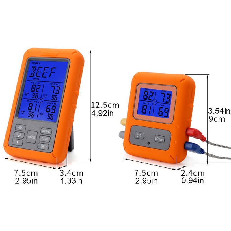 Thermomètre à viande numérique, léger et de haute qualité, Design Unique, apparence exquise, trouvailles intéressantes pour aliments