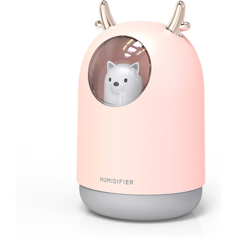 Diffuseur d'huile essentielle, humidificateur d'air, élimine l'électricité statique, soin de la peau, technologie Nano Spray, 5 couleurs de lumière