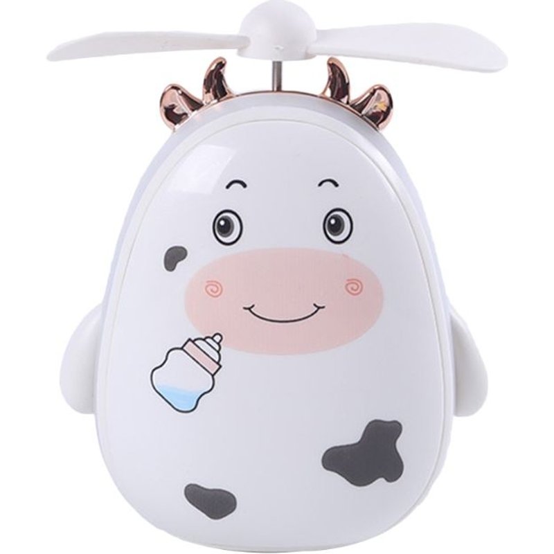 Miroir de maquillage LED Portable 2 en 1, ventilateur Portable USB Rechargeable Ă piles pour femmes, voyage