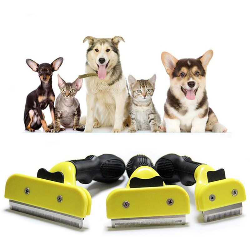 Brosses Pour Poils D'animal Domestique,Peigne Pour Toilettage Des Chiens Et Chats Et Petits Animaux, Pour Chatouiller Et Pour Nettoyer, Accessoire De Toilette Pour Furets, Couleur Jaune, Existe En Tai