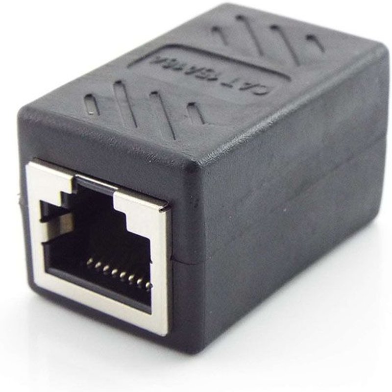 Connecteur de câble Ethernet LAN en ligne Cat7/Cat6/Cat5e, adaptateur d'extension de câble réseau femelle à femelle 8P8C blindé