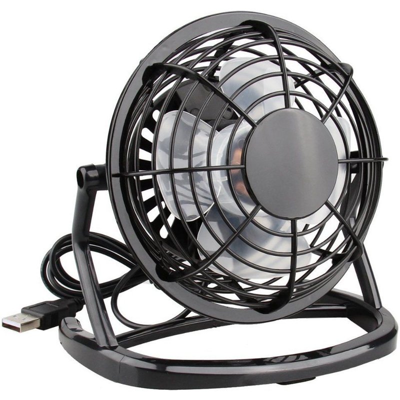 Mini ventilateur Portable Usb, ventilateur de bureau, créatif, silencieux, pour dortoir, 4 pouces, ventilateur rotatif d'urgence, 1 pièce