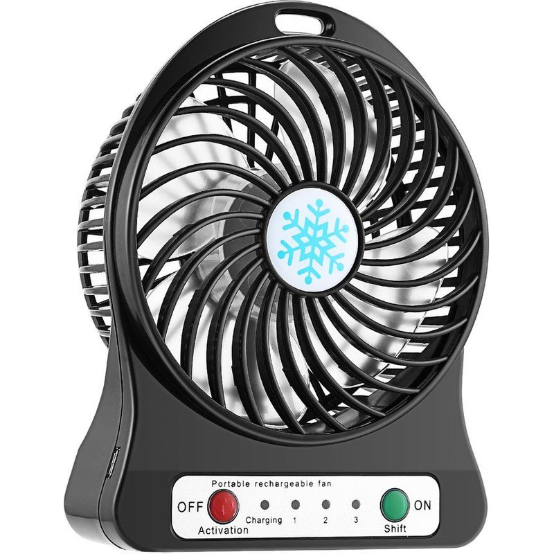 Mini ventilateur rond Usb de bureau, Portable, Ultra-silencieux, haute vitesse