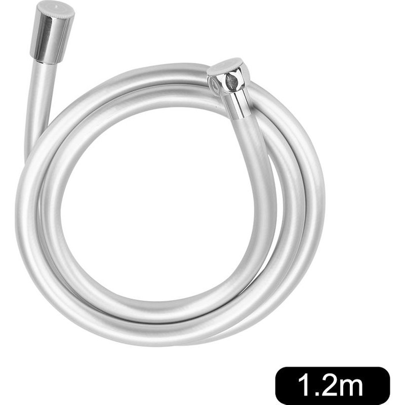 Tuyau de douche Ă main en PVC, accessoires de salle de bains, Interface universelle GI/2, 1.2/1.5/2m, haute pression, Flexible, Anti-enroulement