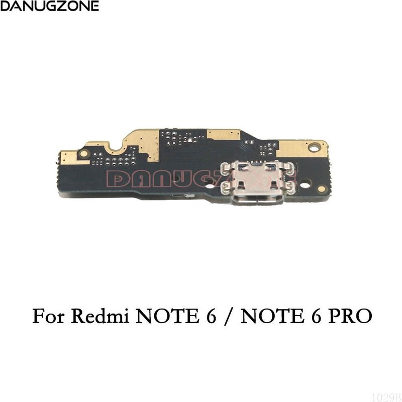 Pour Redmi Note 6 Pro - Station de Charge USB, connecteur Jack, carte de Charge, câble flexible pour Xiaomi