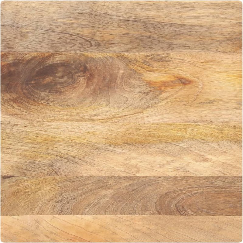 Vidaxl Dessus De Table 40x40x2,5 Cm Carré Bois Massif Manguier