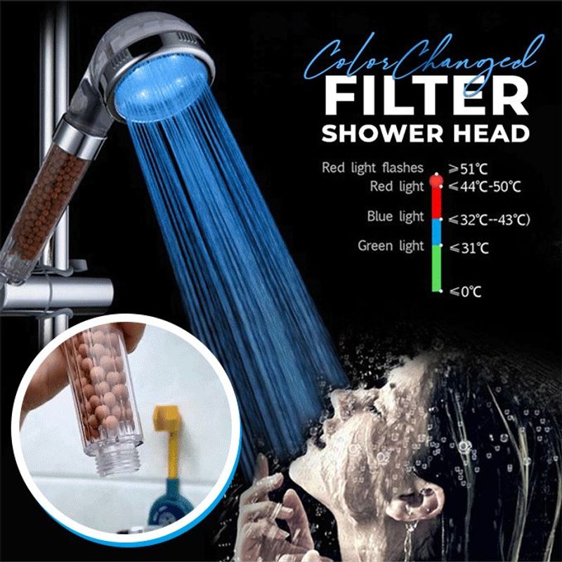 Pomme de douche à jet réglable, 3 Modes de bain, douche à haute pression, économie d'eau, salle de bains, filtre à anions, douche, buse de SPA, livraison directe