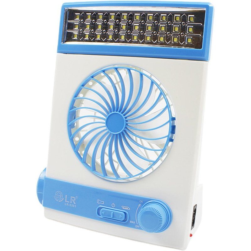 Mini ventilateur solaire multifonction, avec lampe de Table et lampe de poche LED