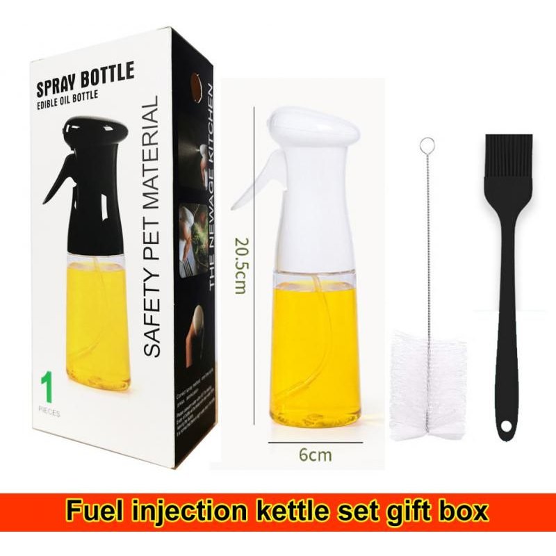 Bouteille de pulvérisation d'huile de cuisine, Gravy bateaux, cuisson, brumisateur de vinaigre, vaporisateur pour Barbecue, outils de pique-nique