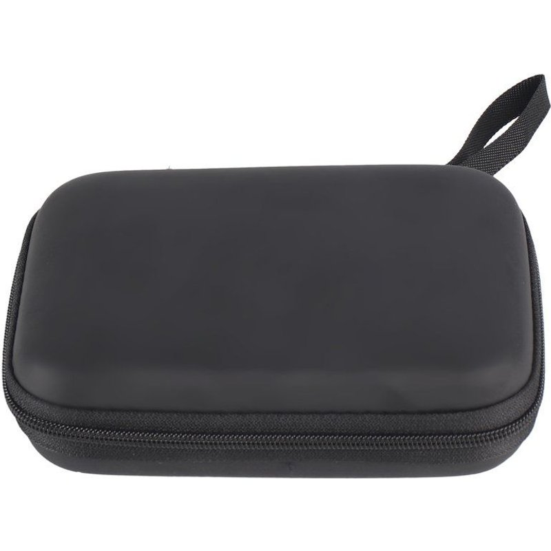 Sac de transport en Nylon dur, housse de protection pour disque dur 2.5 HDD, boîtier externe noir, compartiments