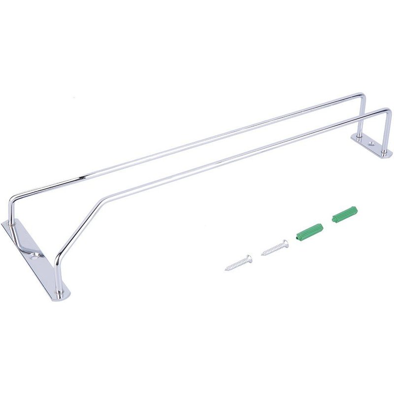 Casier à vin en acier inoxydable, support à verres, support à verres, à pied, sous-meuble, organisateur de stockage de Champagne pour la maison, Bar