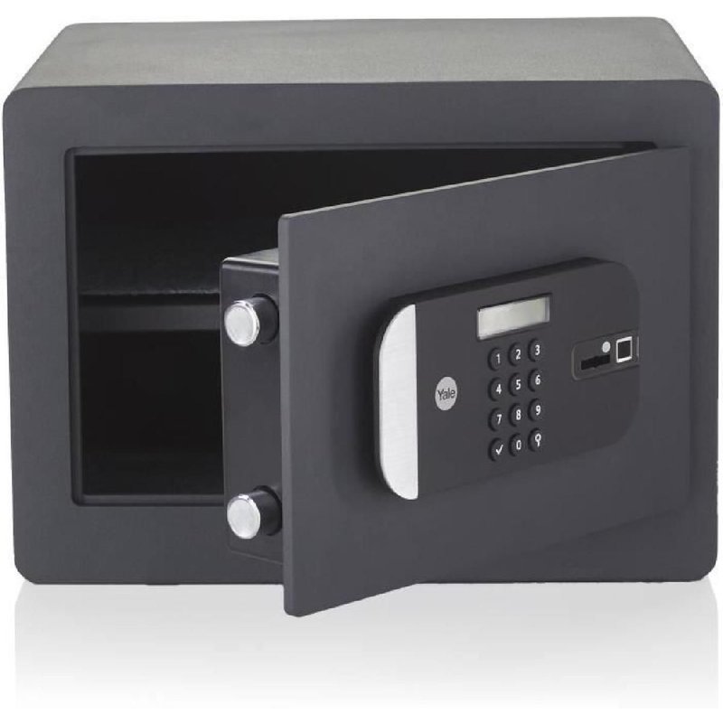 YALE -YSFM/250/EG1 - Coffre-fort haute sécurité biométrique (Certifi? SKG) - format domestique H.25 x l.35 x P.30 cm (18 -6 L)