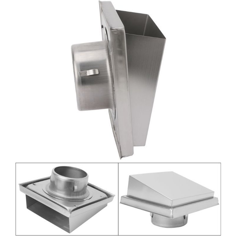 Grille de Ventilation murale diffuseur, couvercle de Ventilation, couvercle de sortie d'extraction, bras