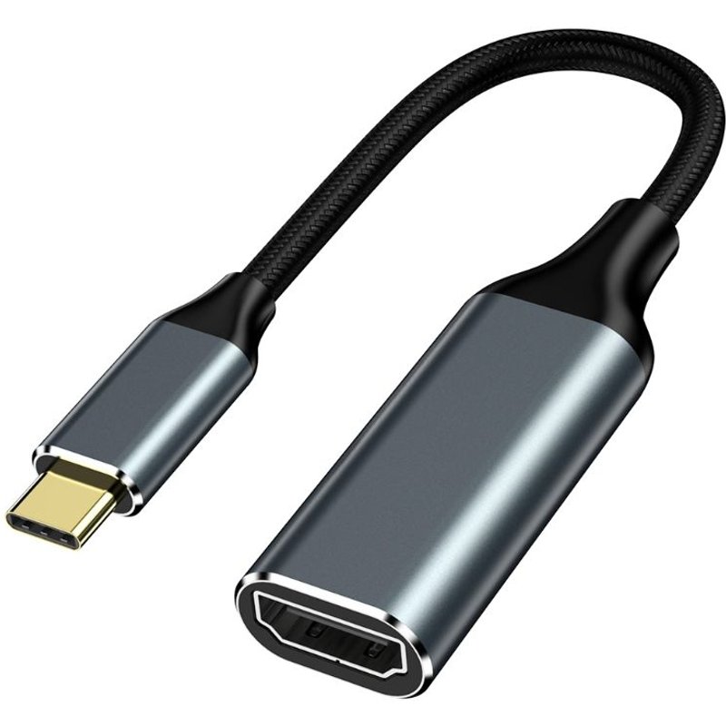 Adaptateur USB 3.1 USB-C vers HDMI, haute définition 4k 30hz, mâle vers femelle