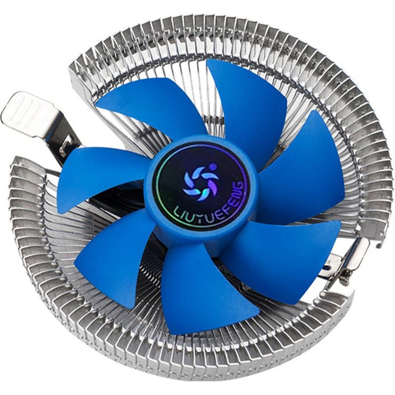 Refroidisseur de processeur LGA 775/1150 1151, 3 broches, 1800 tr/min, radiateur de refroidissement silencieux, 1800 tr/min, pour Intel AMD