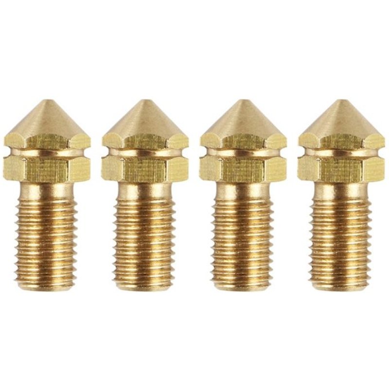 Buse en laiton 0.4mm pour imprimante Ultimaker 3, pièces de rechange 3.0mm, Filament 4 pièces/ensemble