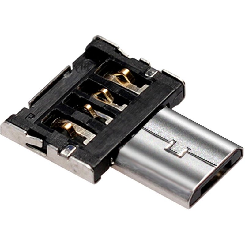 Convertisseur USB à Micro USB, adaptateur OTG, pièces de Module de remplacement pour clé USB, pour Android, Smartphone, tablette, PC