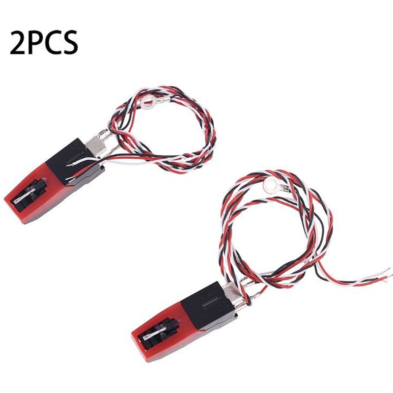 cartouche magnétique d'enregistrement + stylet linéaire avec accessoires d'aiguille en vinyle LP pour phonographe, stylet de platine, 2 pièces