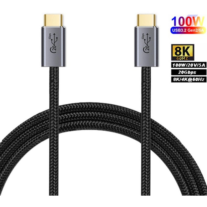 100W 20Gbps Câble de Données 3 En 1 Type C Câble USB Rapide Câble de Données Pour Macbook USB Câble D'extension USB C Rapide Type-c Câble