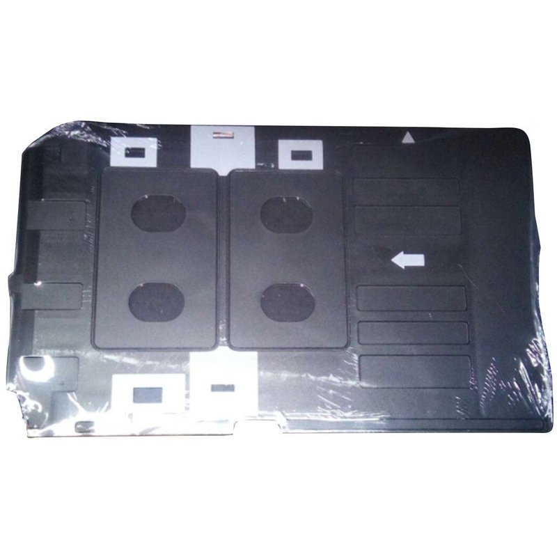 Plateau de carte d'identité en PVC, plateau d'impression en plastique pour la série Epson Type A/B, plaque d'impression