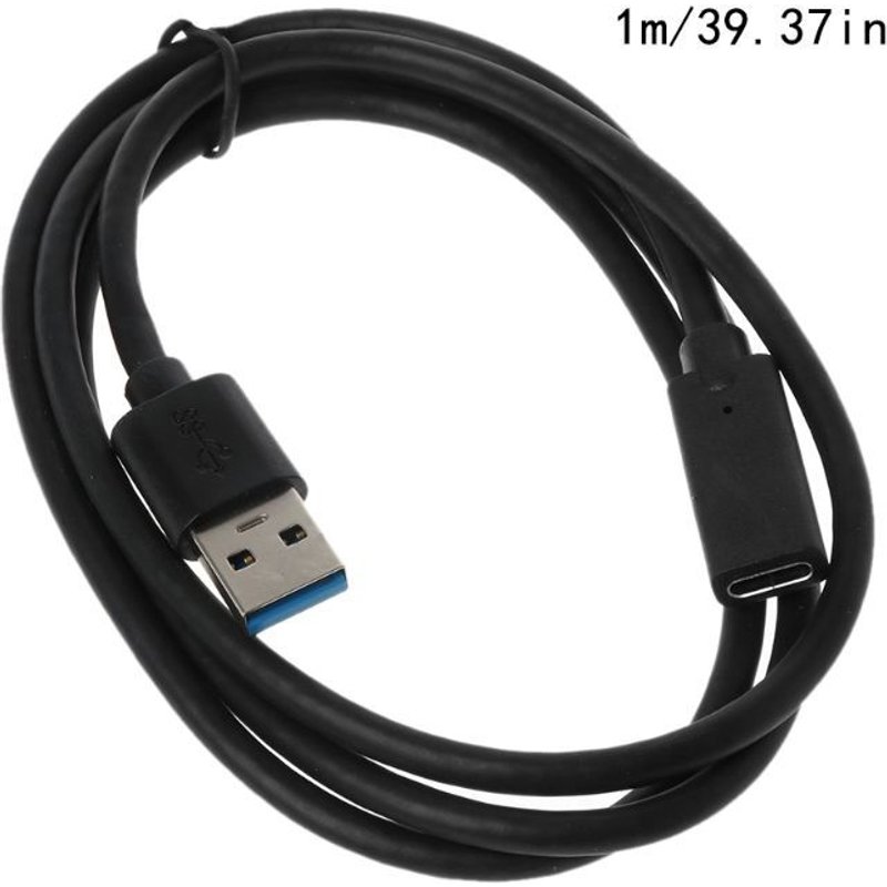 Câble adaptateur USB 3.0 mâle vers Type C femelle pour recharge et synchronisation des données, 1m Q1JC