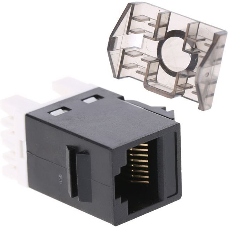 Module réseau UTP CAT6, connecteur RJ45, adaptateur de câble, prise Keystone Q1JC, 2 pièces