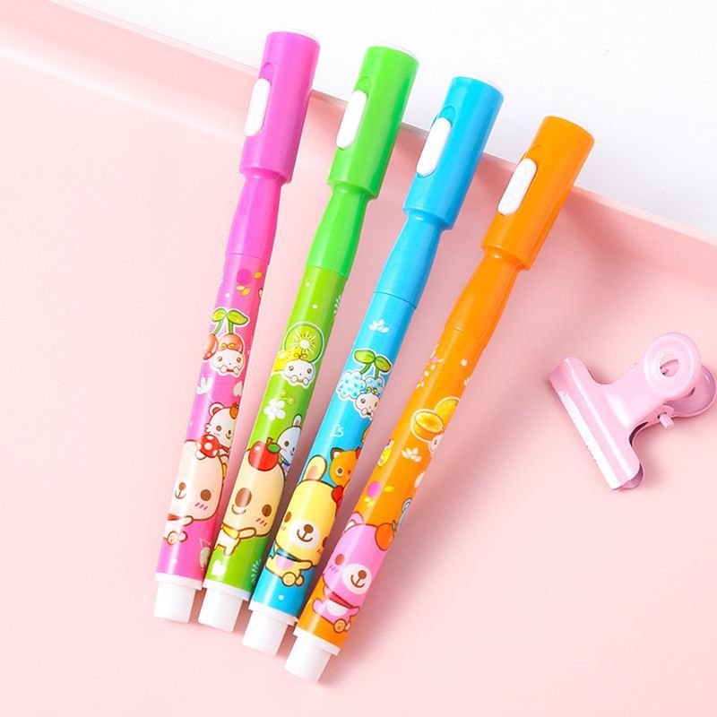 Lampe de poche magique 2 en 1 à LED UV, Ultra Violet, marqueur, stylo de dessin, surligneur, encre Invisible, papeterie scolaire et de bureau