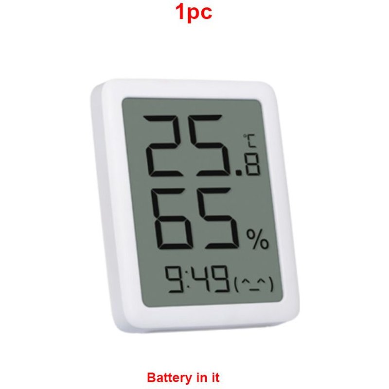 thermomètre et hygromètre Mi Miaomiaoce e-ink LCD, grand écran numérique, capteur de température et d'humidité