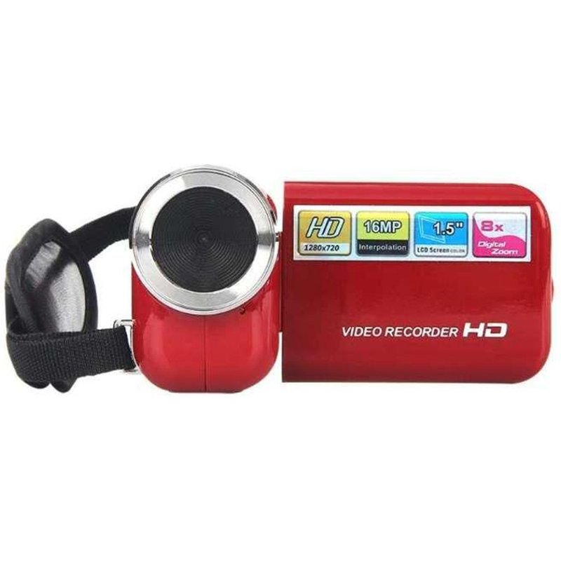 Mini caméra vidéo numérique Portable de 2.0 pouces, 16mp, Zoom x4, DVR
